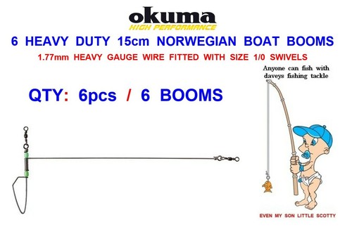 Okuma heavy duty 15cm - 6,