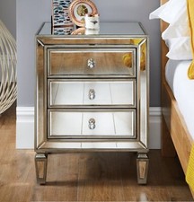 VENETIAN 3 Drawer Mirrored