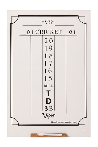 Viper cricket dartboard dry - cricket,