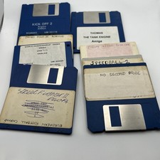 8 Amiga Game Floppy Disk