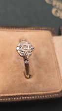Antique Diamond Ring 18ct