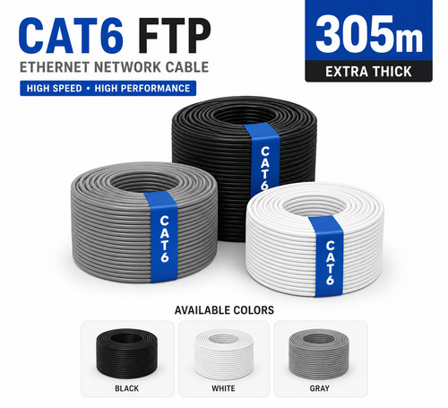 Cat6 ftp 305m solid - cat6, copper