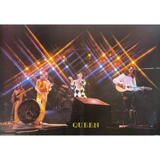 ORIGINAL POSTER - 1977 - QUEEN