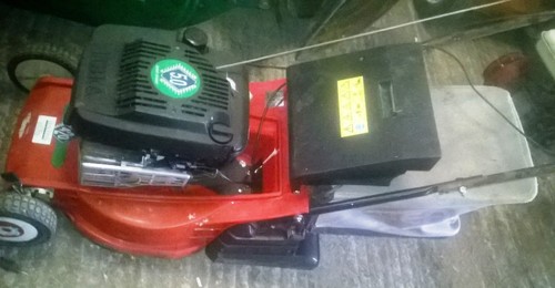 Rear roller petrol - , rotary