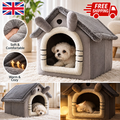 Indoor dog house cat - house, bed