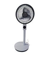 Meaco Sefte 12-Speed Oscillating 10'' Portable Pedestal Fan - White (Faulty)