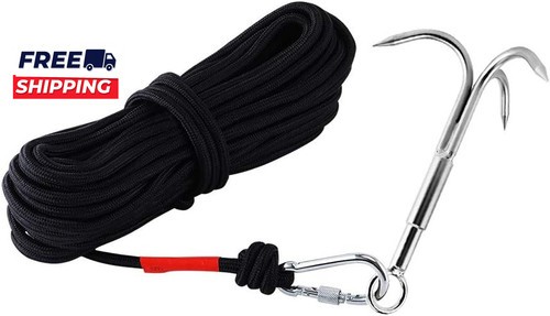 Grappling hook with claw - grappling,