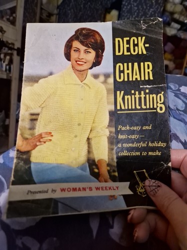 Deckchair knitting womans - deckchair,
