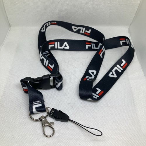 Blue white fila brand - white, cloth