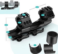 1inch/30mm Quick Release Cantilever Forward Reach Dual Ring Scope Mount