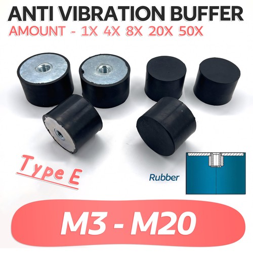 Female buffer stop rubber - female,