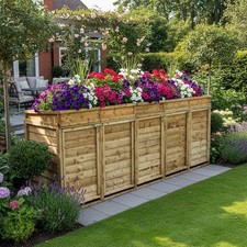 Standalone Wooden Triple