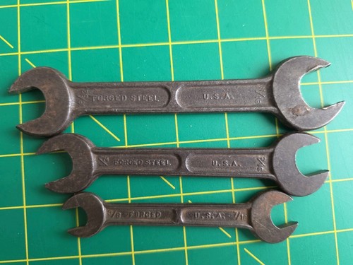 Vintage usa three piece - three, wrench