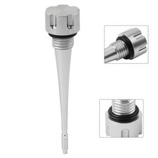 Silver CNC Oil Dipstick Silver
