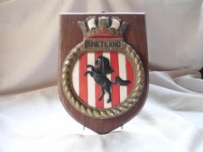 HMS SHETLAND SHIPS CREST