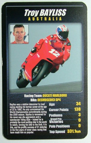 Info card motogp - 1, x