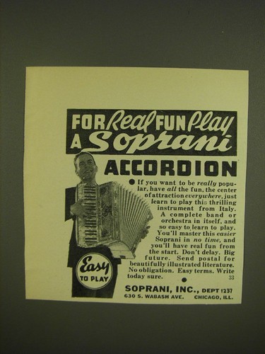 1935 soprani accordions - ad,