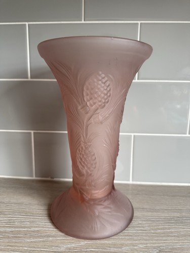 Jobling art deco glass vase - jobling,