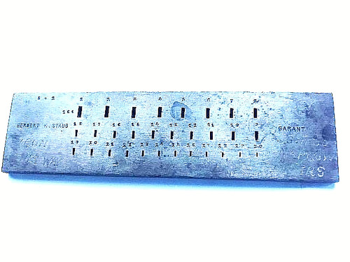 Draw wire plate for forming - wire,