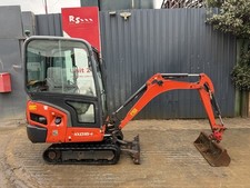 KUBOTA KX016-4 year 2017 2245 hrs 1.6t CAB Mini Excavator / Digger £10,600+ VAT