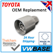 For Toyota Aygo Wheel Locking Nut Key Lug OEM Lock bolt Key Match Matching
