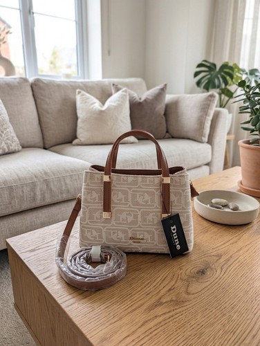 Dune london monogram tote - monogram,