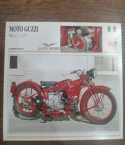 Moto guzzi 500 2vt 1927 - guzzi, cc