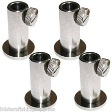 4 x New Stainless Steel Stage Stands for Platform Carp Fishing For Bank Sticks 