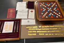 Rare Franklin Mint Scrabble