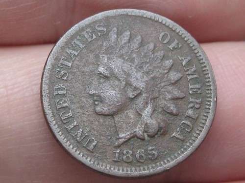 1865 indian head - indian, one