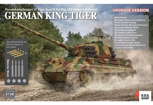 Kfz 182 king - 1/35, sd.kfz.182