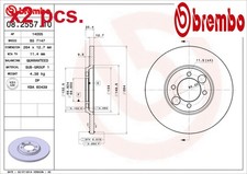 X2 PCS REAR BRAKE DISC SET