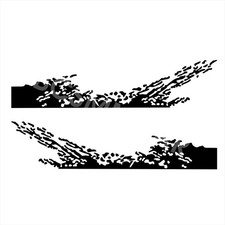 160X45CM Car Body Decoration