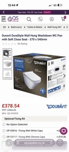 Duravit durastyle rimless wall - durastyle,