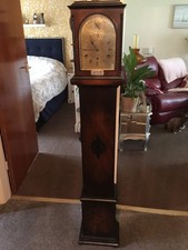 1920s 30s non chiming grandmother clock