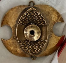 Pentti Sarpaneva Brooch / Pendant Bronze Finland Nordic Finnish Kalevala Koru