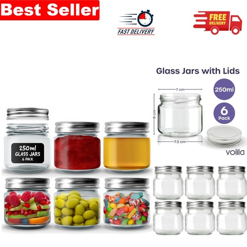 Eco friendly 250ml mason jars - eco-friendly,