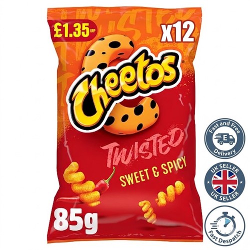 Cheetos twisted snacks sweet - snacks, &