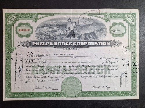 Phelps dodge corporation - phelps,