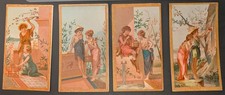 Victorian Trade Card Set of 4