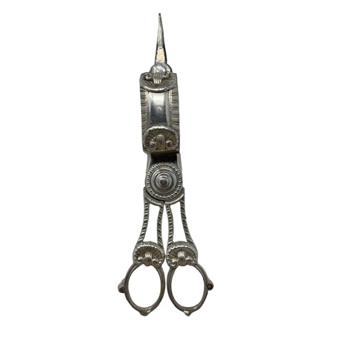 Victorian silverplate candle - victorian,