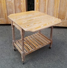 LIMED OAK 2 TIER DROP LEAF