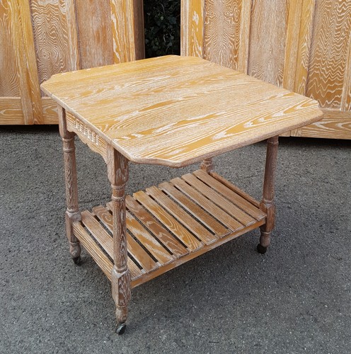 Limed oak tier drop - tier,