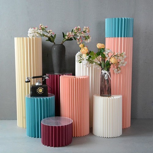 Round cylinder plinth - round,