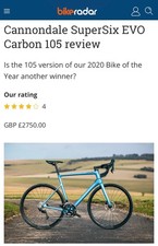 Cannondale supersix evo - cannondale, size