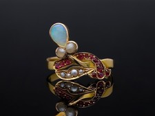 Antique Ruby Opal Natural