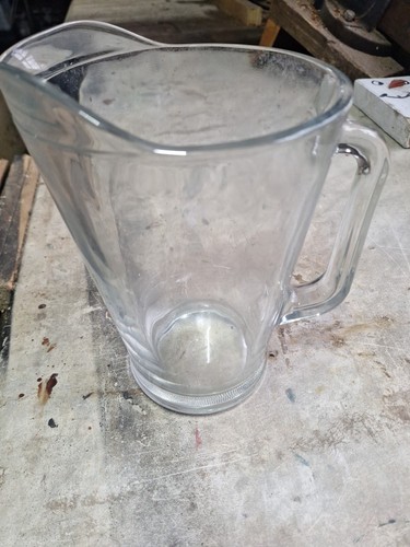 Large glass pitcher jug will - pitcher,