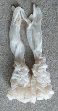 VINTAGE LADIES EVENING GLOVES / CREAM