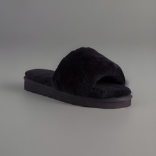 Aus Wooli Australia Women’s Sheepskin – Black – Size 10  - £39.99 – RRP £99!