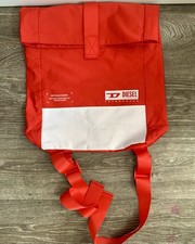 Diesel Fragrances Red And White Backpack New